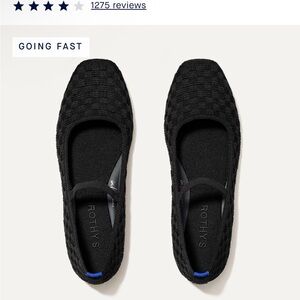Rothy's Black Knit Flats